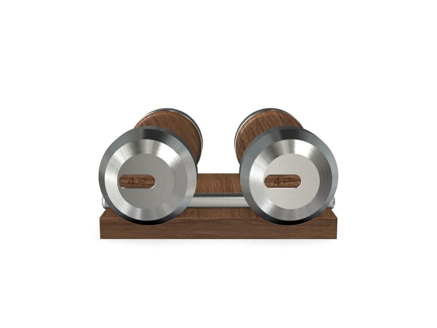 Custom COLMIA™ Dumbbells PAIR WITH A WOODEN STAND - Ref: XD3LXR