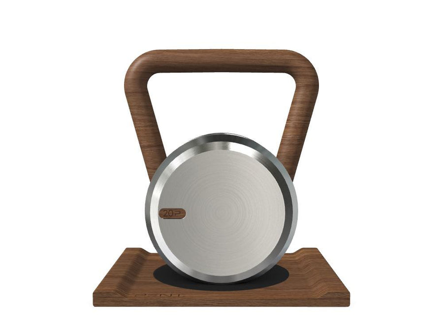 Custom KETTLEBELLS WITH A WOODEN STAND - Ref: 2PSQBC