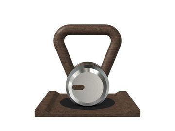 Maßgefertigte KETTLEBELLS MIT EINEM HOLZSTÄNDER - Ref: 2SGHUA