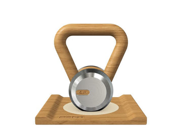 Custom KETTLEBELLS WITH A WOODEN STAND - Ref: 32VG2O