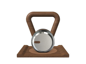 Custom KETTLEBELL WITH A WOODEN STAND - Ref: 6AYMKE