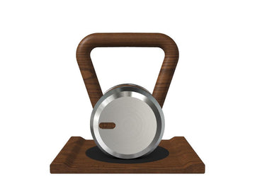 Custom KETTLEBELL WITH A WOODEN STAND - Ref: 9SA12B