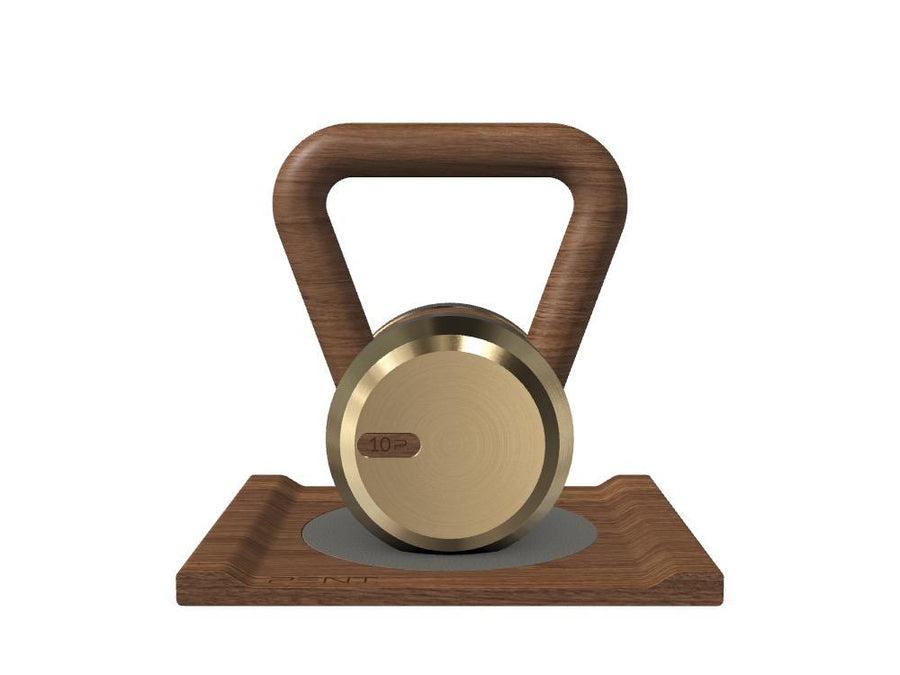 Custom KETTLEBELL WITH A WOODEN STAND - Ref: 9YIJB8