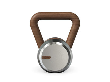 Custom KETTLEBELL WITH A WOODEN STAND - Ref: A7XZNY