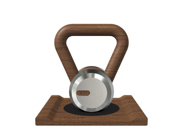 Benutzerdefinierte KETTLEBELLS MIT EINEM HOLZSTÄNDER - Ref: B2VQ8P