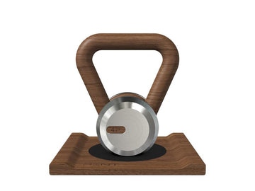 Custom KETTLEBELL WITH A WOODEN STAND - Ref: B2VQ8P