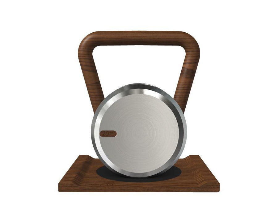 Custom KETTLEBELL WITH A WOODEN STAND - Ref: C7PM02