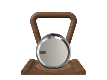 Custom KETTLEBELL WITH A WOODEN STAND - Ref: EABUHH