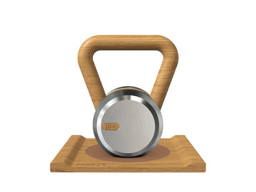 Custom KETTLEBELLS WITH A WOODEN STAND - Ref: EHZ8AA