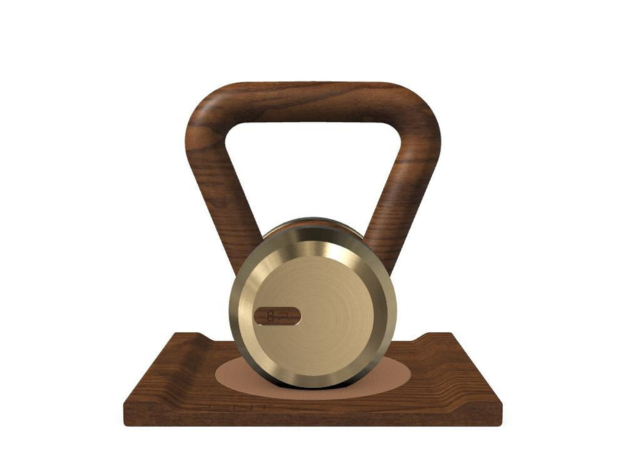 Custom KETTLEBELLS WITH A WOODEN STAND - Ref: EPYVYK