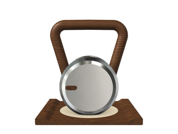 Custom KETTLEBELL WITH A WOODEN STAND - Ref: ESV7AZ