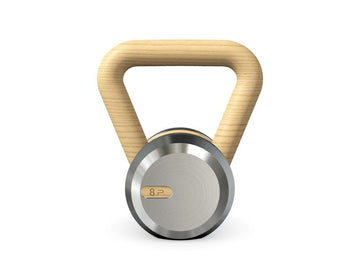 Custom KETTLEBELLS WITH A WOODEN STAND - Ref: F8XRCU