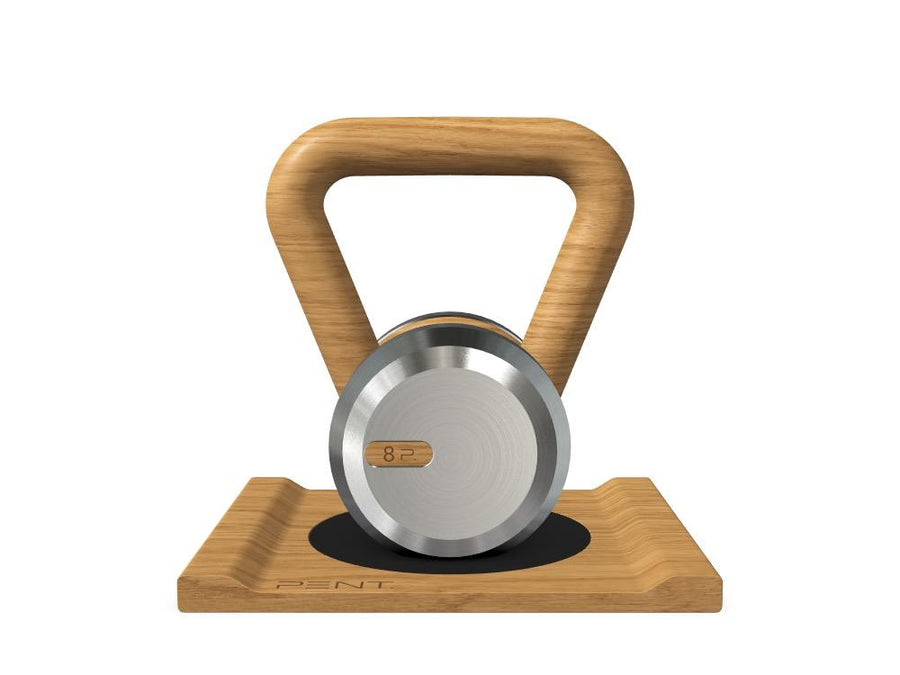 Custom KETTLEBELLS WITH A WOODEN STAND - Ref: FJGWPC