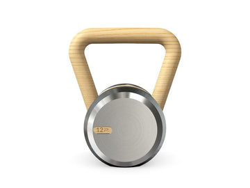 Custom KETTLEBELL WITH A WOODEN STAND - Ref: GSBK6C