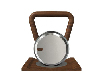 Custom KETTLEBELL WITH A WOODEN STAND - Ref: J1AH2I