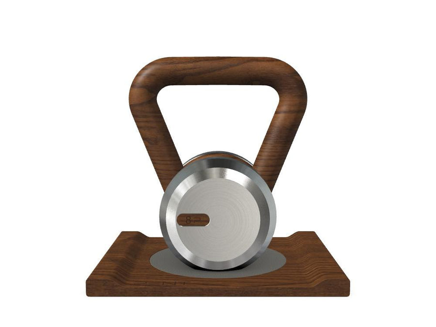 Custom KETTLEBELL WITH A WOODEN STAND - Ref: JNHFIV