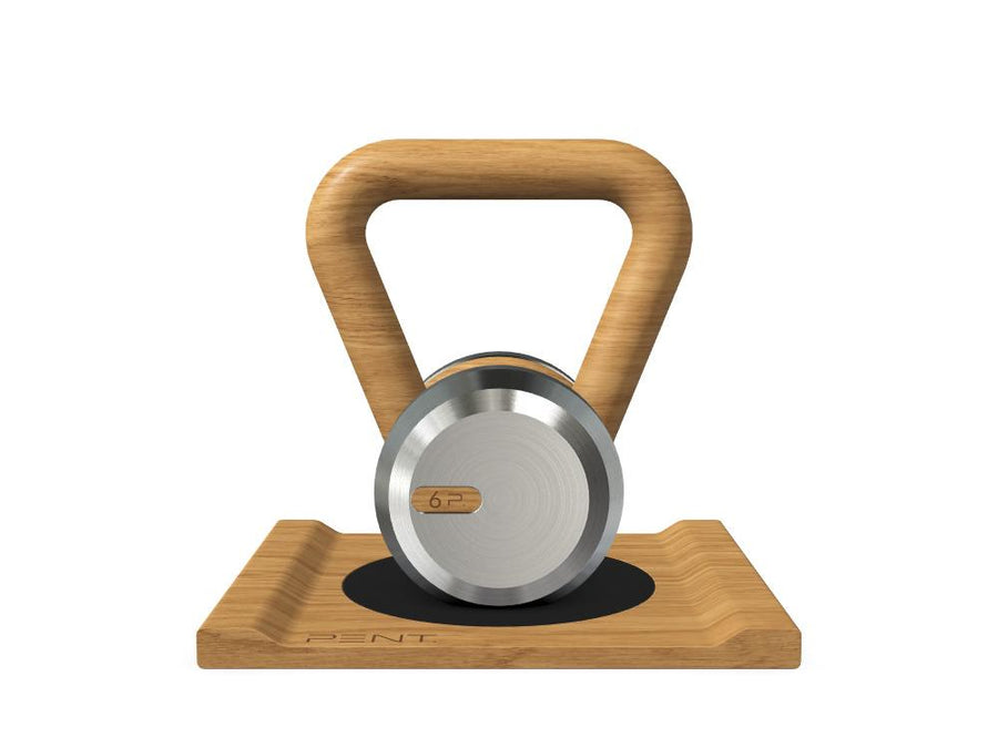 Custom KETTLEBELL WITH A WOODEN STAND - Ref: KQWR6Z