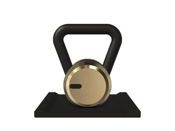 Custom KETTLEBELL WITH A WOODEN STAND - Ref: L9SKLC