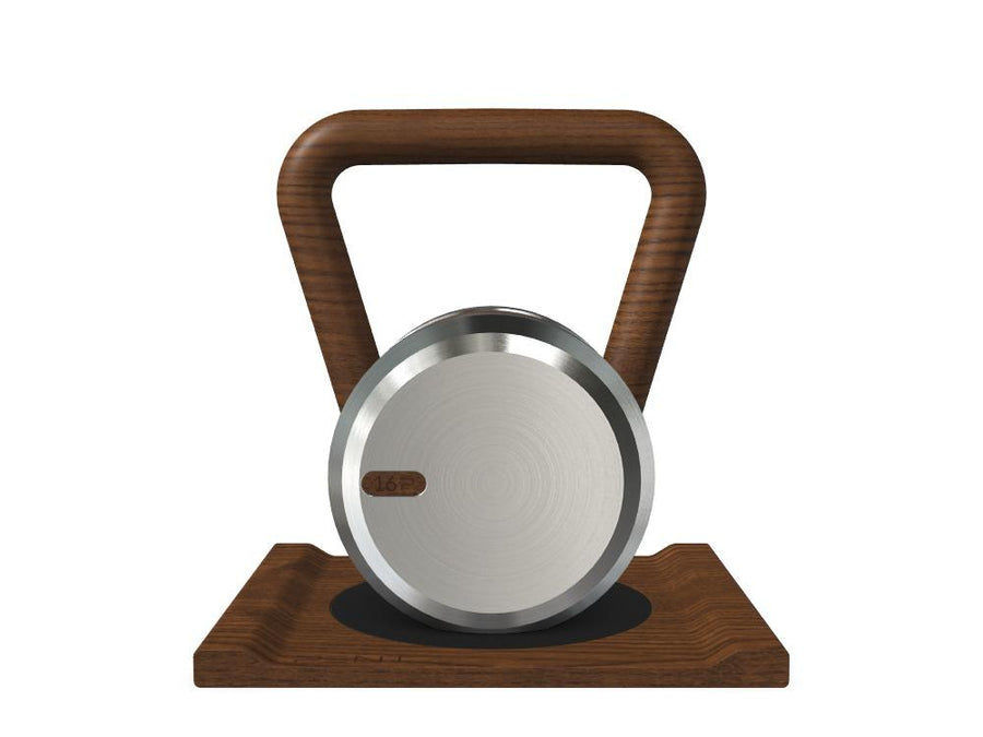 Custom KETTLEBELL WITH A WOODEN STAND - Ref: LNP70Z