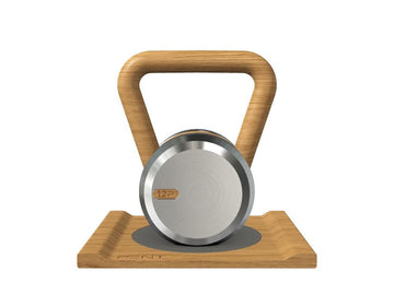 Custom KETTLEBELL WITH A WOODEN STAND - Ref: MUWRWI