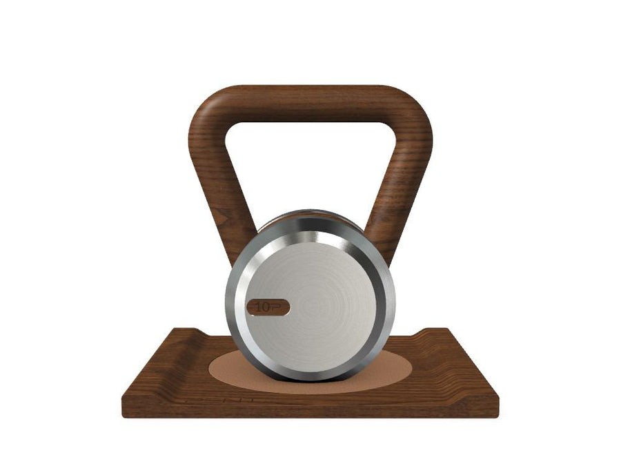 Custom KETTLEBELL WITH A WOODEN STAND - Ref: NO7GDU