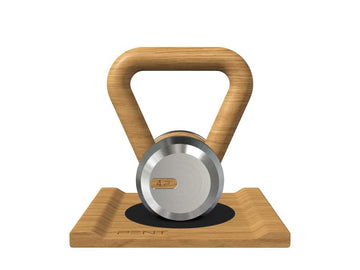 Custom KETTLEBELL WITH A WOODEN STAND - Ref: P8PKQ8