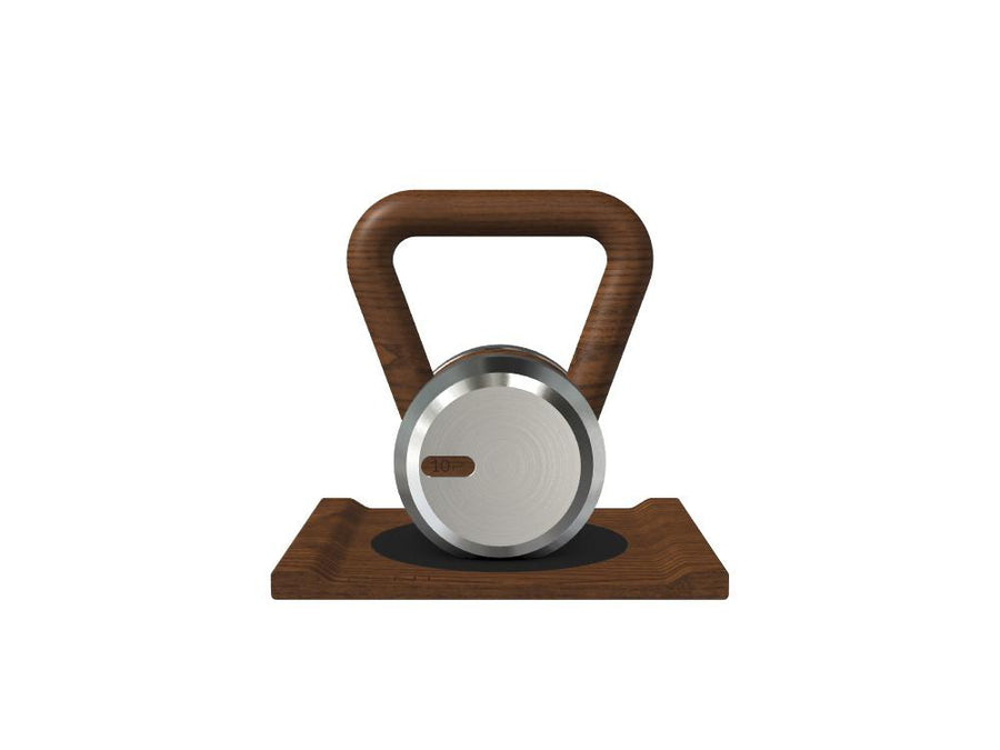 Custom KETTLEBELL WITH A WOODEN STAND - Ref: WGO1VV