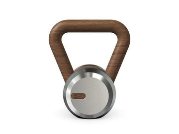 Maßgefertigte KETTLEBELL MIT HOLZSTÄNDER - Ref: ZOGKFH